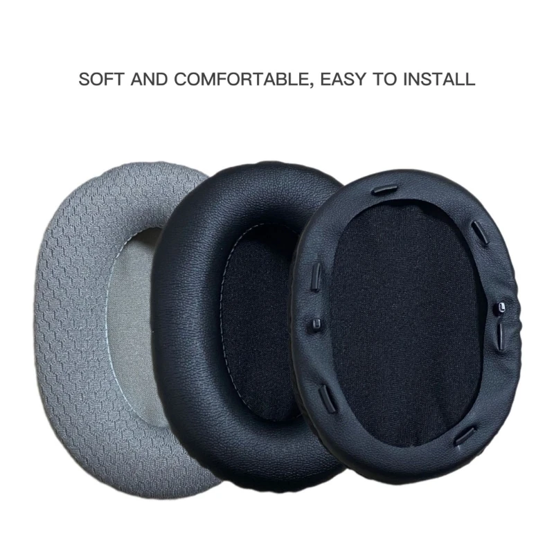 

Replacement Earpads Ear Pad Cushions For Razer Opus X Headphones Protein Leather Cover Case Replacement Repair Parts