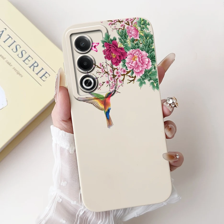Cute Cartoon Pretty Girls Soft TPU Phone Case Bumper Cover