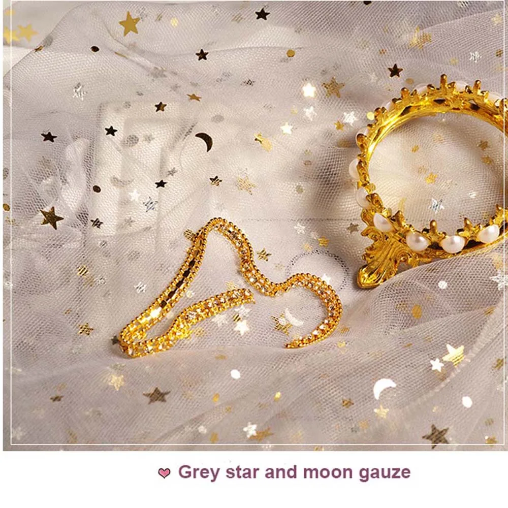 1 PC Showing Tools Star Gauze Photo Props Nail Art  Display Stand Lace Mesh Cloth Manicure Photography Background