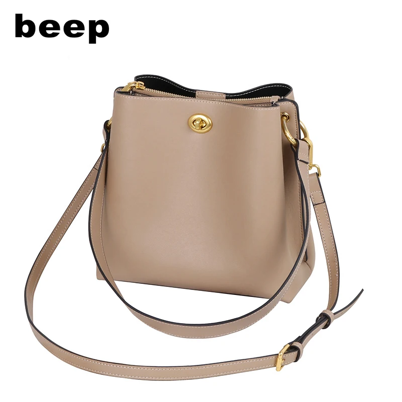

Женская сумка-тоут BEEP, дизайнерский брендовый роскошный кожаный саквояж на плечо, модная дамская сумочка