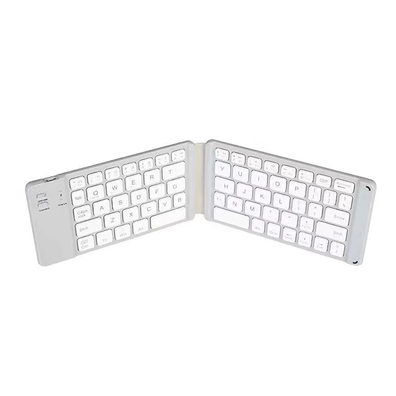 Wireless Folding Keyboard Bluetooth Keyboard With Touchpad For Windows, Android, IOS,Phone,Multi-Function Button Mini Keyboard keyboard for multiple computers Keyboards