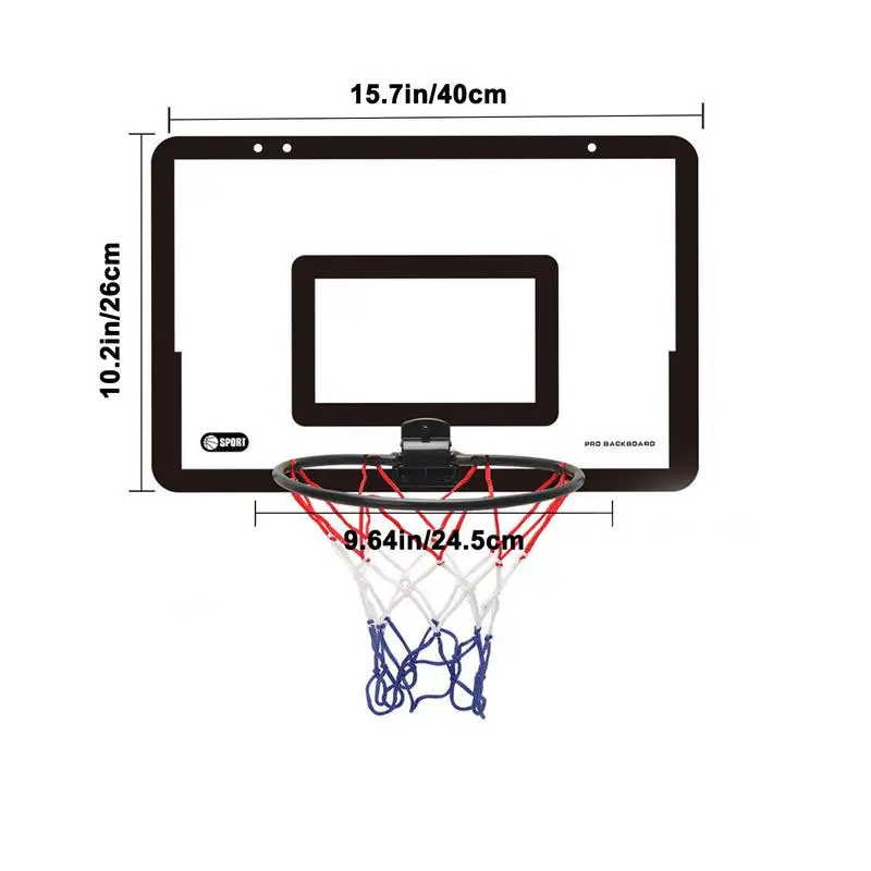 Mini Canasta Baloncesto Interior, AbsorcióN De Impacto FáCil De