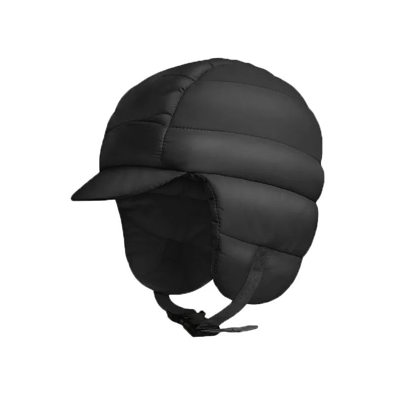 Cappello Invernale Uomo Con Paraorecchie - Maglia Elastica Antivento Per Sport E Moda - Foto 9