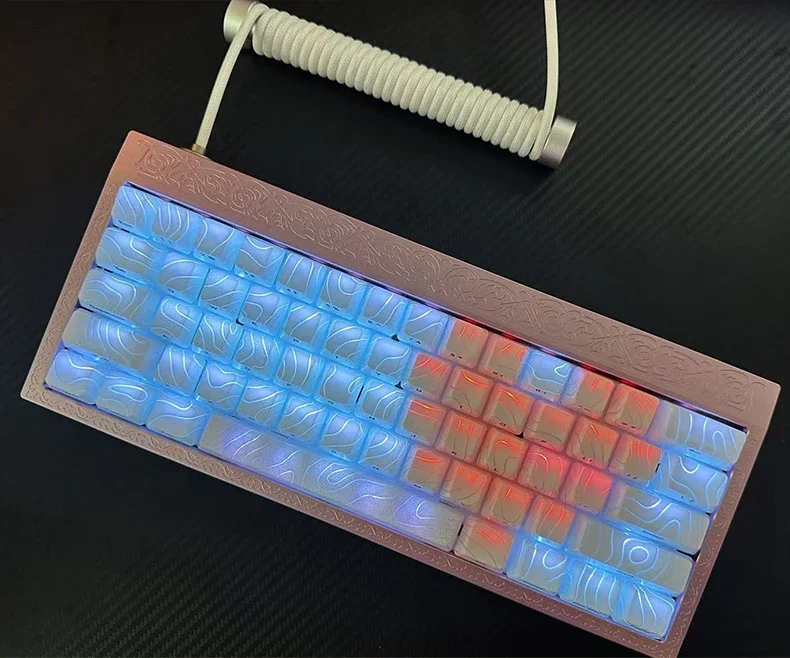 Wooting 60HE カスタム アルミケース WootingをAlumaze 60アルミケースとPCプレートでカスタマイズ