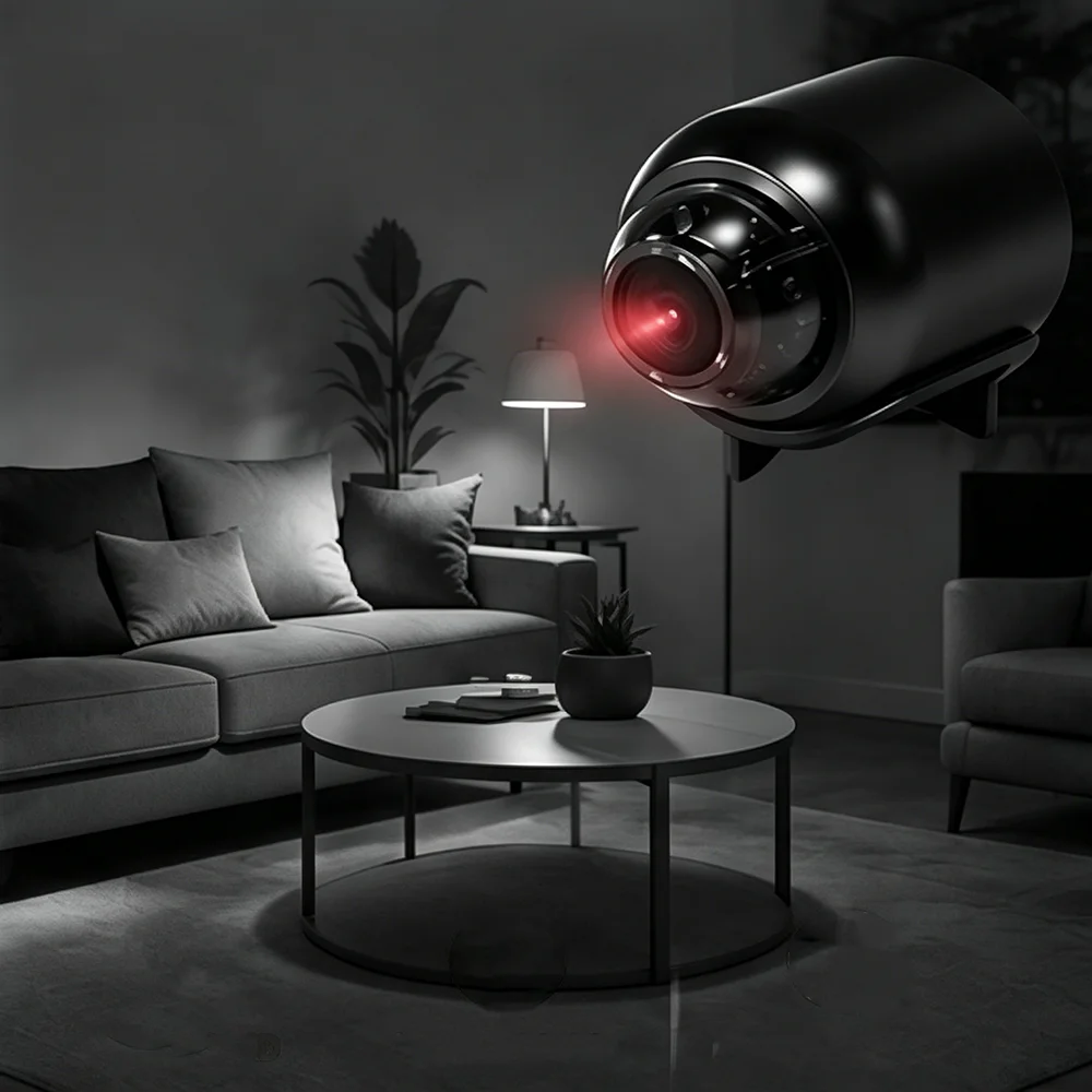 1080P HD WiFi Security Camera Wireless Mini Surveillance Camera Night Vision Remote View Indoor Outdoor 3