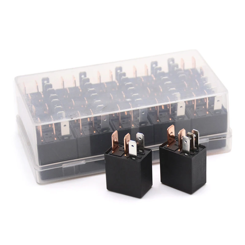 Description Picture 3 of item1pcs Car Relay DC 12V 40A Rated Current 1NO 1NC SPDT 4/5 Pins Car Automotive Alarm Relay 40 Amp Wholesale Dropshipping