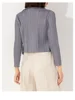 Miyake Pleated Coat Women's Early Autumn New Style 2023 Fashionable Versatile Suit Collar One Button Temperament Short Suit Top 5
