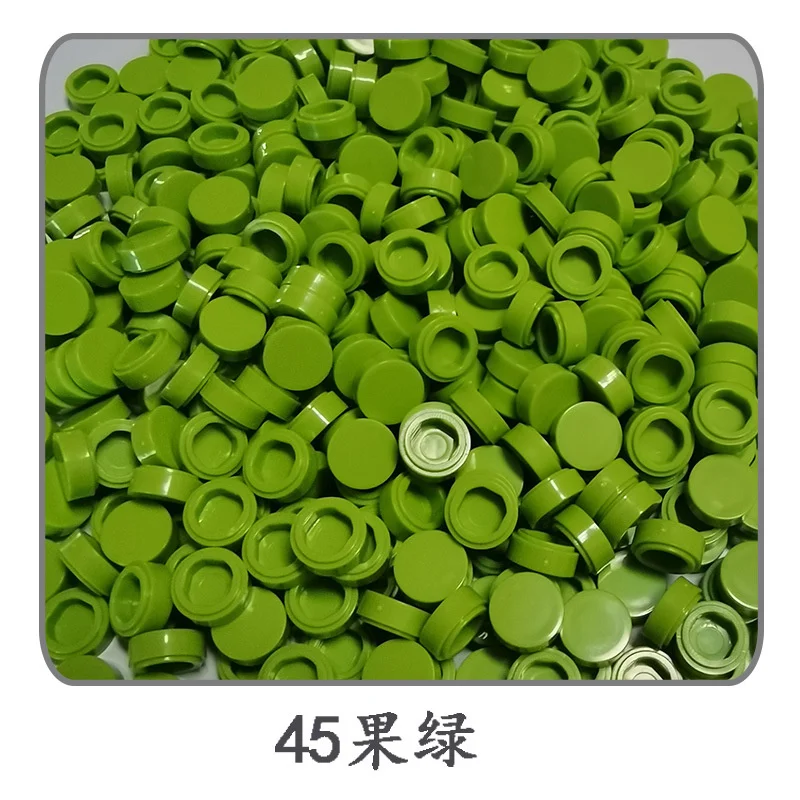500-Piece Round Tile Set for Mosaic Art and Creative Building