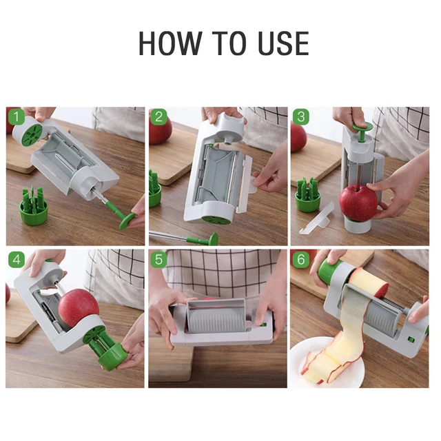 Vegetable Sheet Slicer Fruit Fast Manual Peeler Apple Round Tools Potato  Tomato Cucumber Shaving Gadgets Kitchen Corer Cutter - AliExpress
