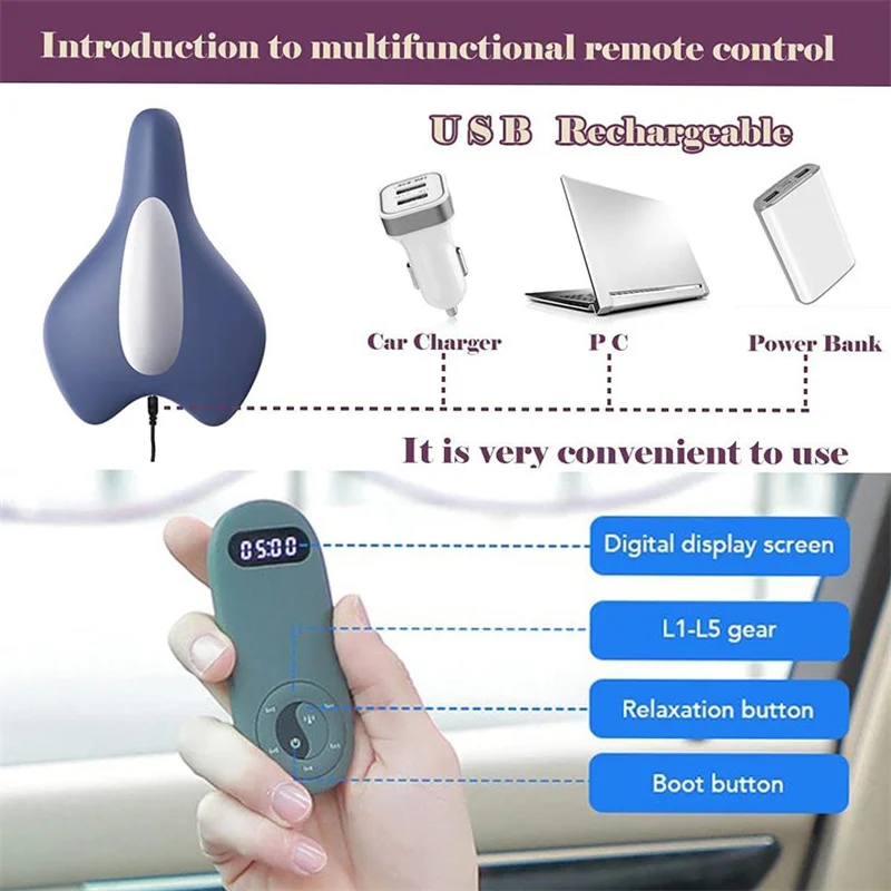 Pelvic Floor Muscle Trainer Kegel training massage repair soft cushion prostate sexual function sphincter bladder trainer