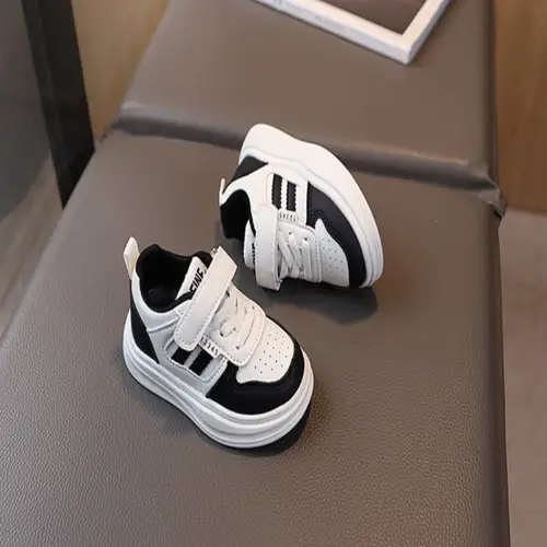 Children's Sports Shoes Non-slip New Tennis Shoes for Girls Fashion Boys Versatile Kids Causal School Running Sneakers Hook Loop - Image 2