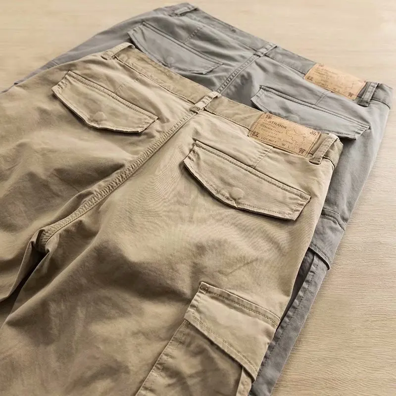 Spring Summer Cargo Pants Men Tactical 