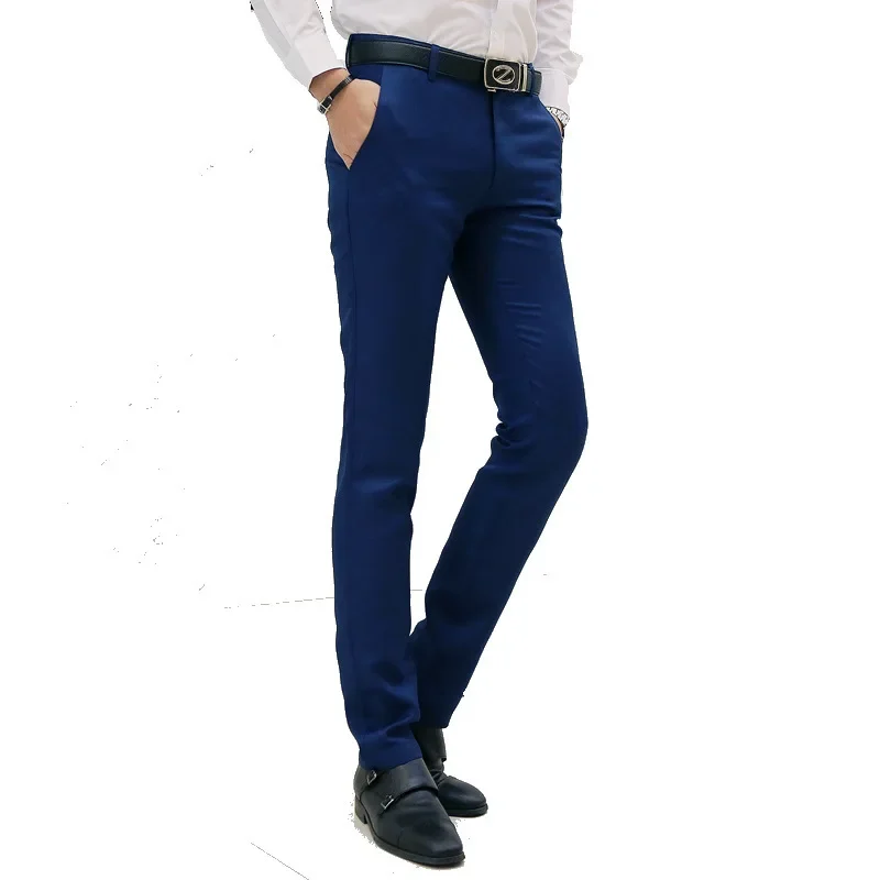 Suit Pants Fashionable Slim Fit Men's Business Casual Trousers Korean Style Lightweight Mercer Suit Pants For Men