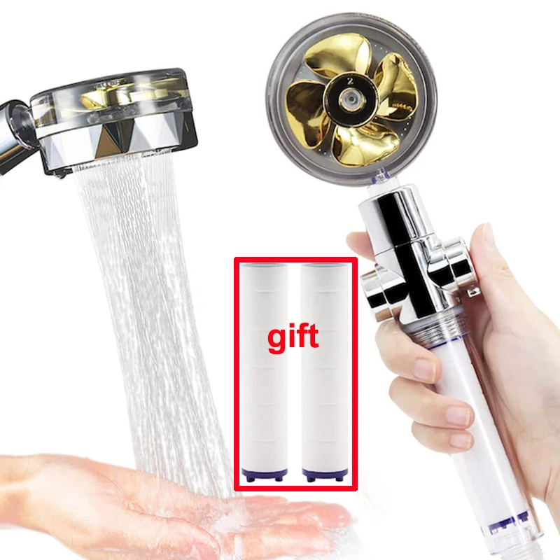 2022 насадка для душа ванной комнаты водосберегающий поток вращение на 360 градусов
