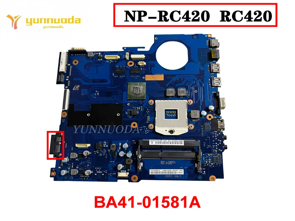 Placa-mãe do Portátil para Samsung Ba4101581a Np-rc420 Rc420 Hm65 Gt520m Gpu 1g Ddr3 Testado Bom