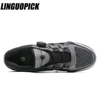 Cycling Shoes Speed Sneakers Riding Boots Flat Women Mountain Bicycle Spd Footwear Mtb Men Self-locking Racing Road Bike Shoes 2