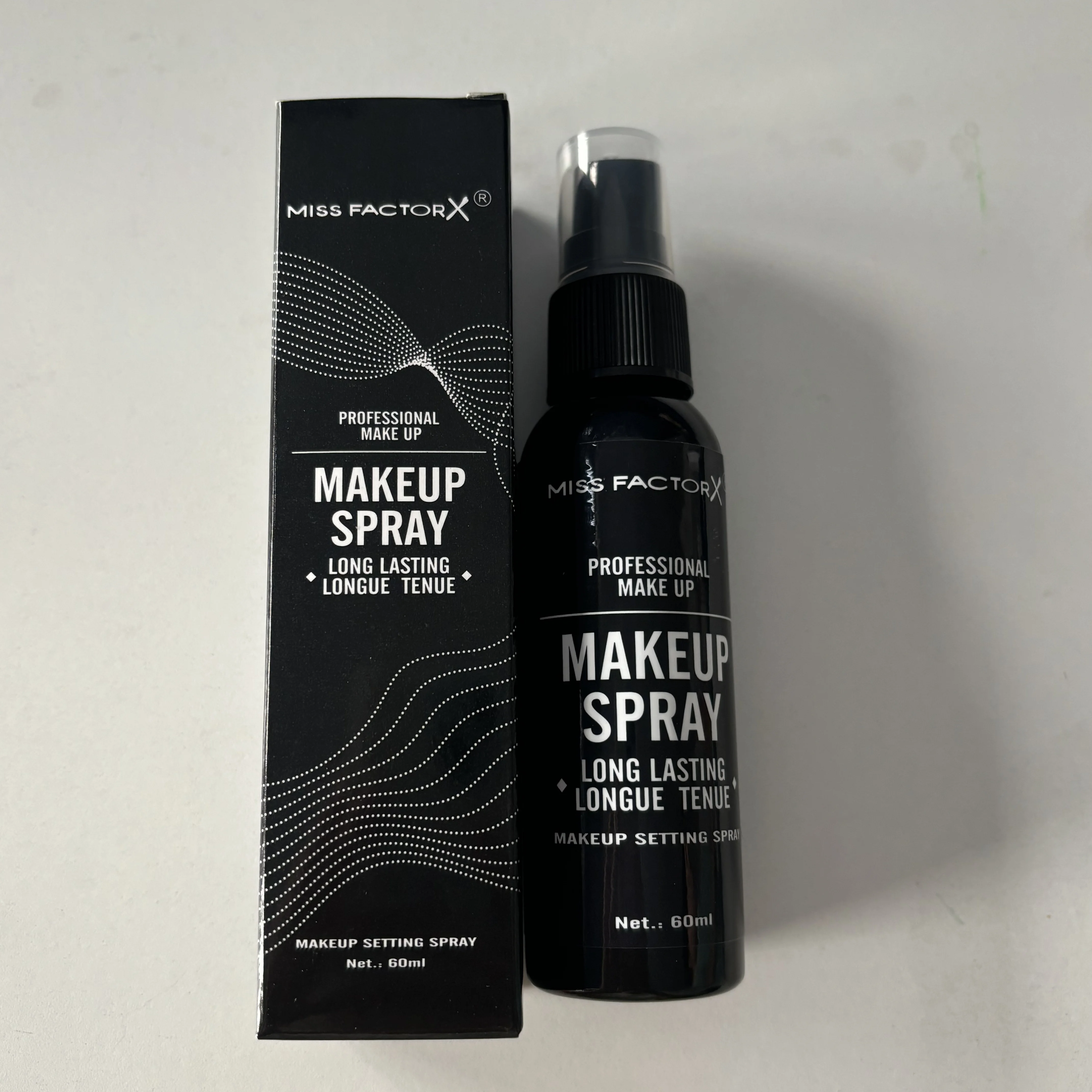 Makeup Setting Spray Professional lasting 60ml Waterproof Anti-sweat Oil Control Anti-halo Dyeing Formula Matte Makeup