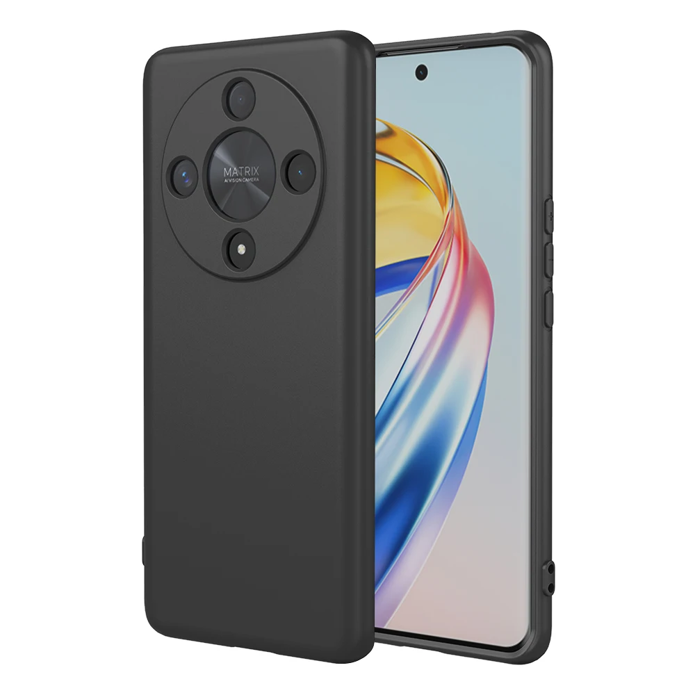 Flexibler TPU-Fall aus flüssigem Silikon für Honor Magic 6 Lite Magic 5 Pro X9b X9a Schutzhülle Fundas Coque Capa_voghion.com