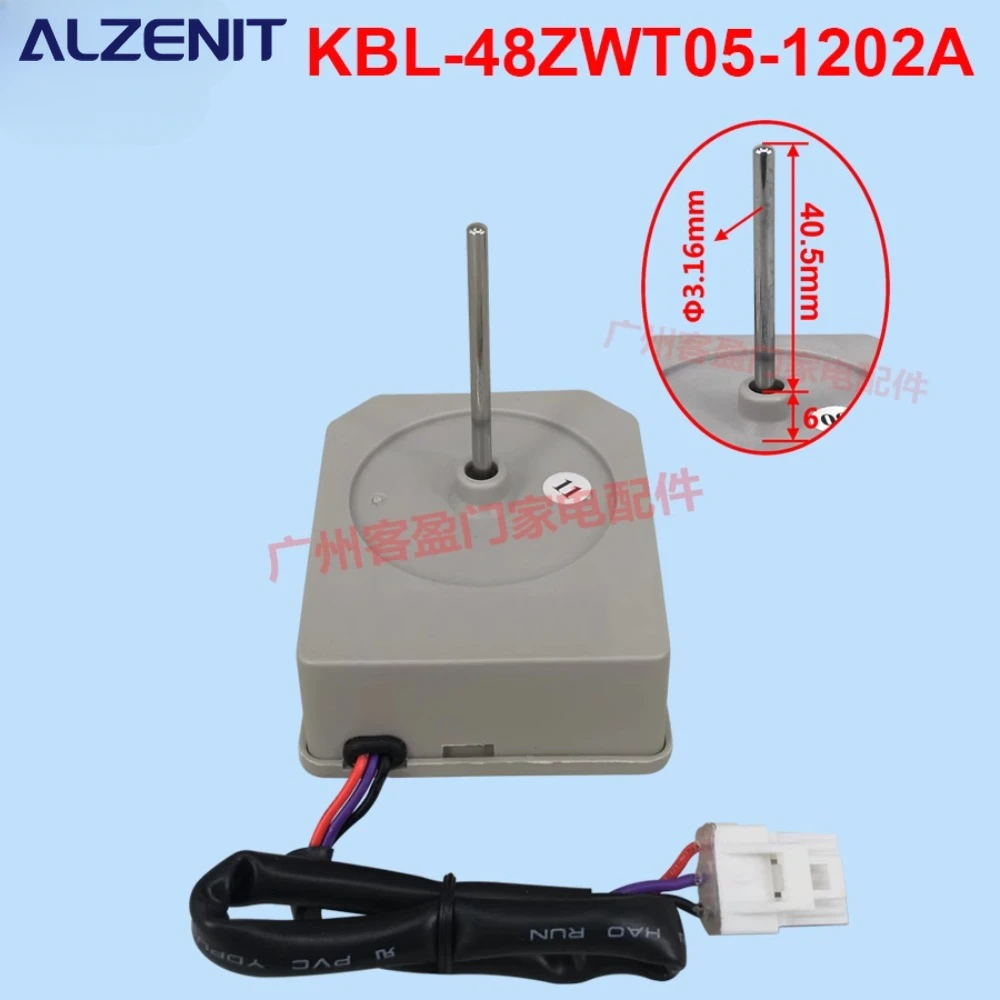 

New For TCL Refrigerator DC Cooling Fan Motor KBL-48ZWT05-1202A DC12V Fridge Radiator BCD-203WEZ58 Freezer Parts