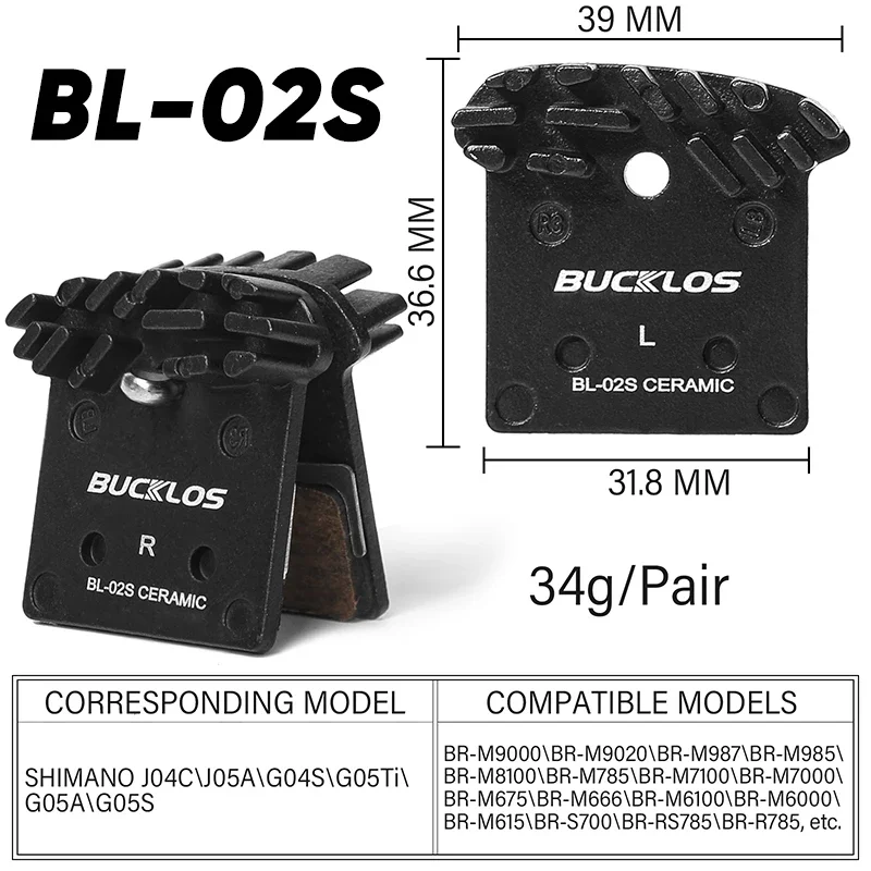 M538Z04 107A48653 PASTIGLIE FRENO BREMBO Z04 PER PINZE BREMBO P4 30/34 ATTACCO ASSIALE 40MM