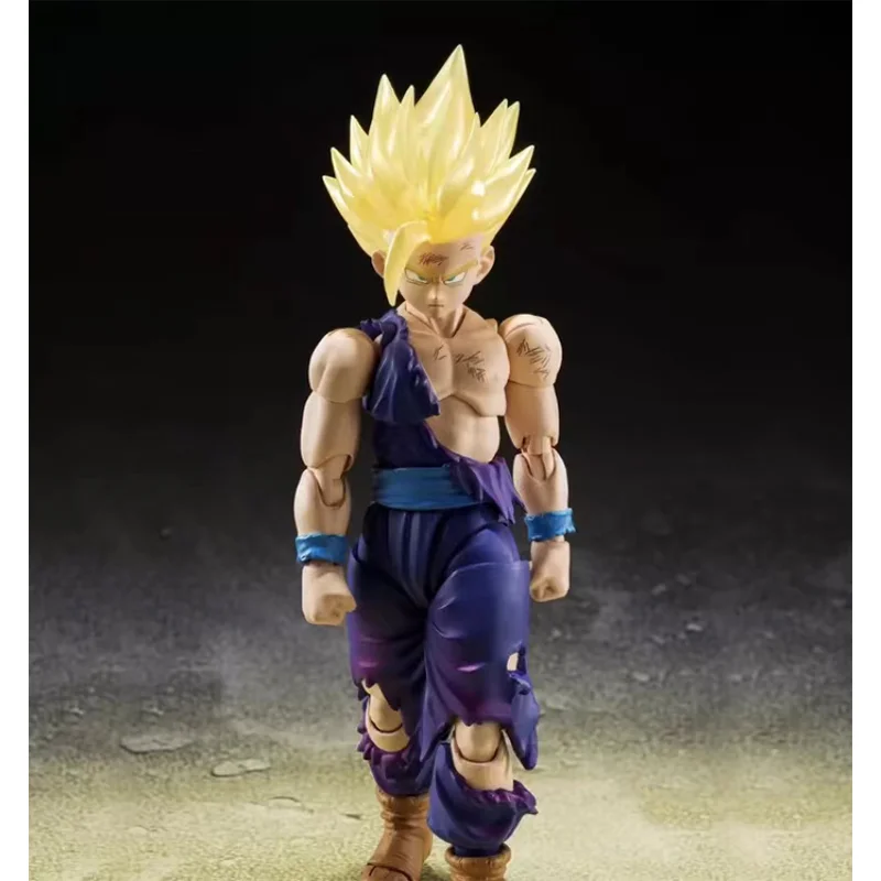 100% In Stock Original Bandai S.H.Figuarts Shf SON GOKU SON GOHAN SUPER SAIYAN 2 Dragon Ball Z Anime Action Collection Figures