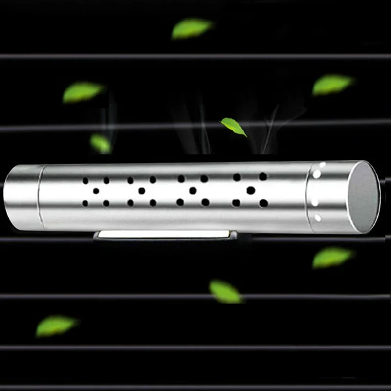Aluminum Car Air Vent Perfume Diffuser with Aromatherapy Cores
