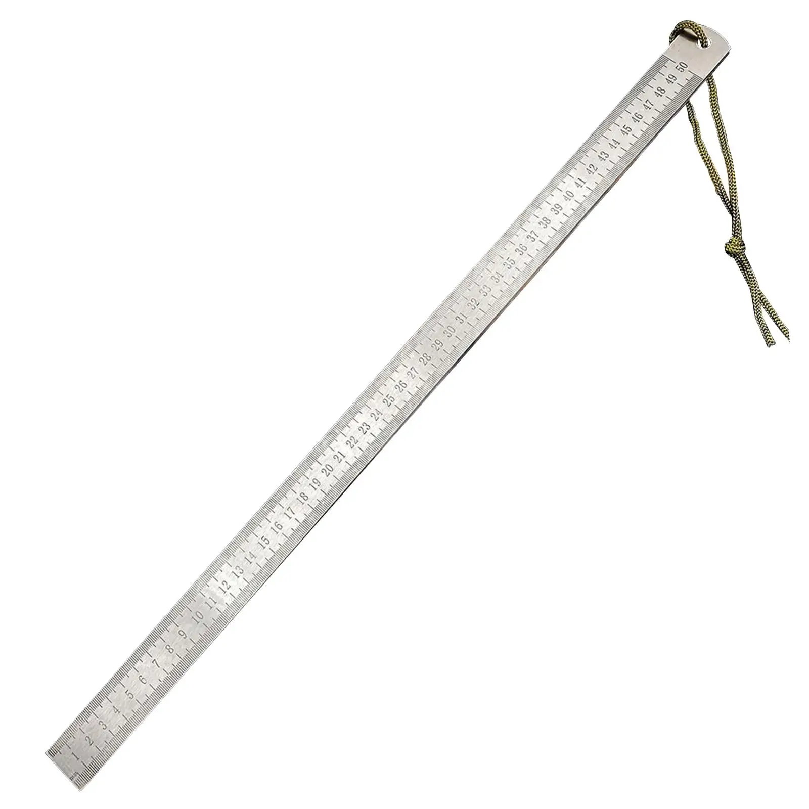 Stainless Steel Ruler Metal Measuring Tool Rust Resistant Easy Measurements