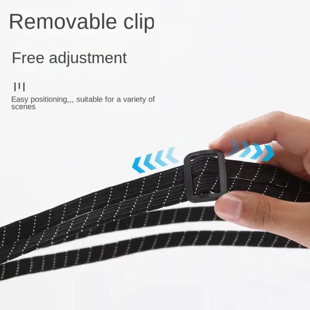 New Universal Motorcycle Luggage Strap Retractable Multi-function Luggage Net Durable with Hooks Elastic Rope