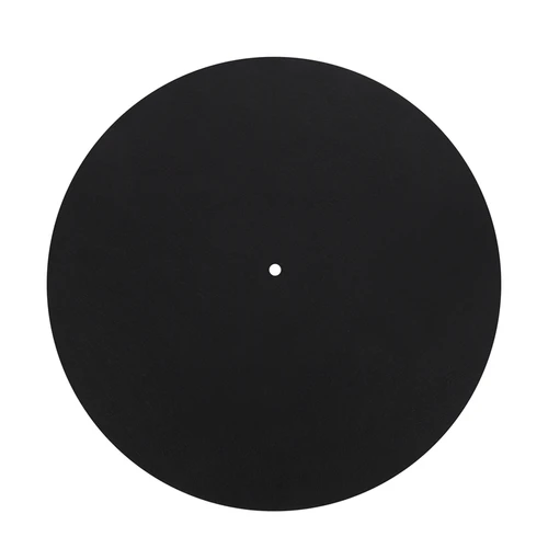 초박형 정전기 방지 LP 비닐 턴테이블 레코드 플레이어 패드, 축음기용 플랫 소프트 매트, 레코드 슬립 매트 패드, 1 개 2
