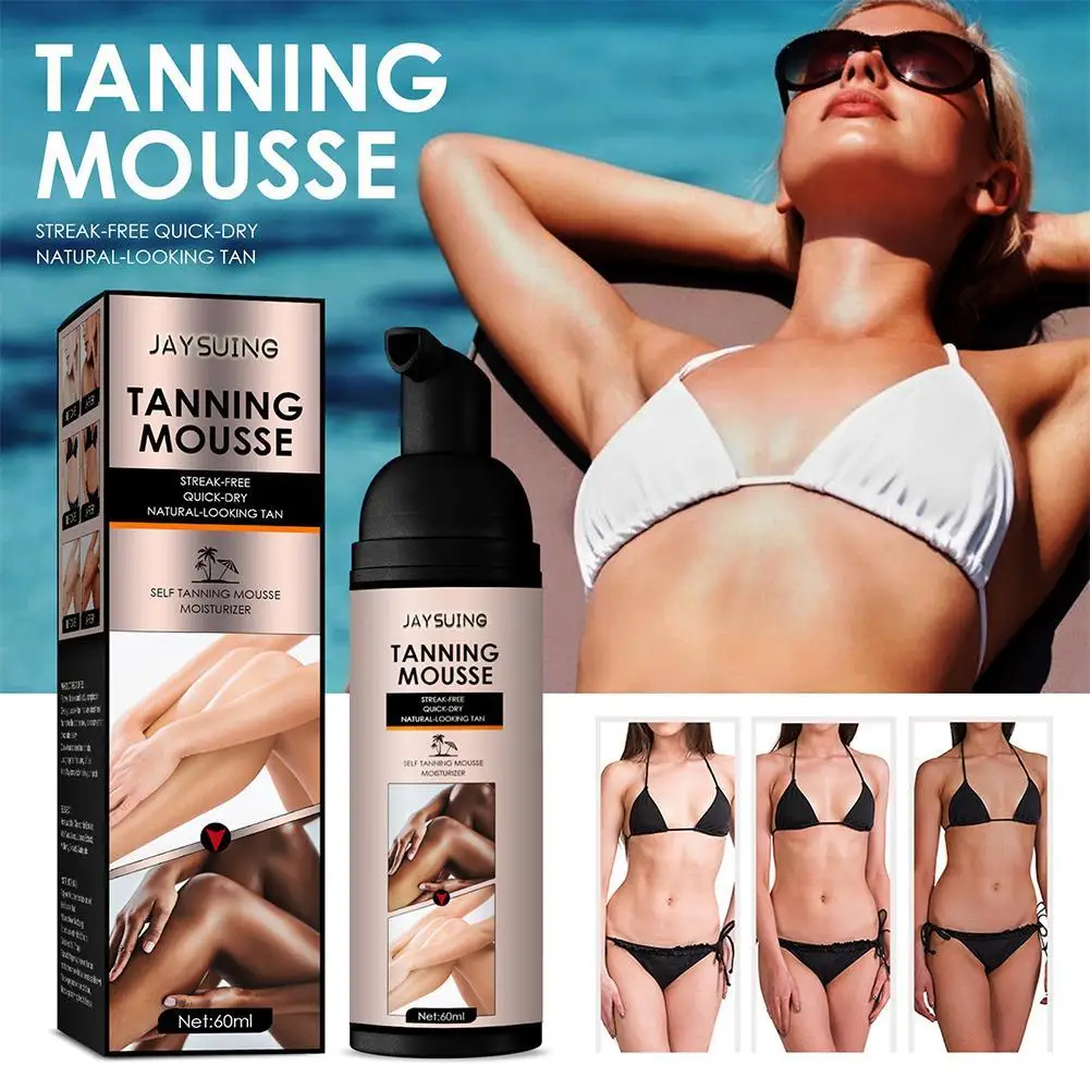 Sunless Tanning Self Tan Organic Tanner Spray Mousse Body Spray