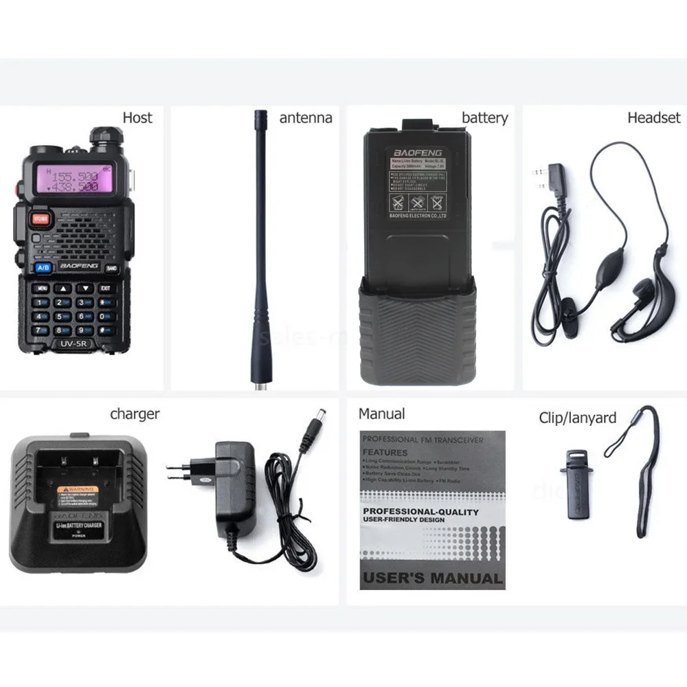 Рисунок 6 - Baofeng UV-5R 5 Вт 3800 рация двухдиапазонный