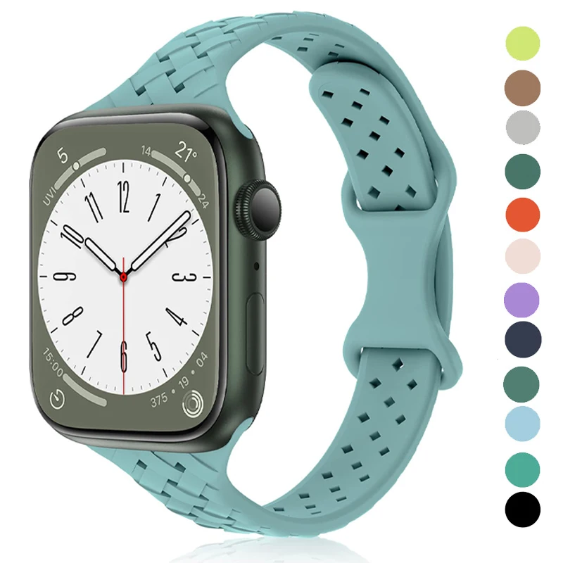 Pulseira Vintage para Relógio - Compatível com Apple Watch 45mm 44mm 38MM  40MM 49MM e iWatch Series Ultra 8 7 6 5 4 3 SE - Escorrega o Preço