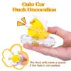 2 Set Car Rubber Duck Rubber Duck for Jeeps Ducking Decoration Dashboard with Sun Hat Swim Ring Necklace Sunglasses 4