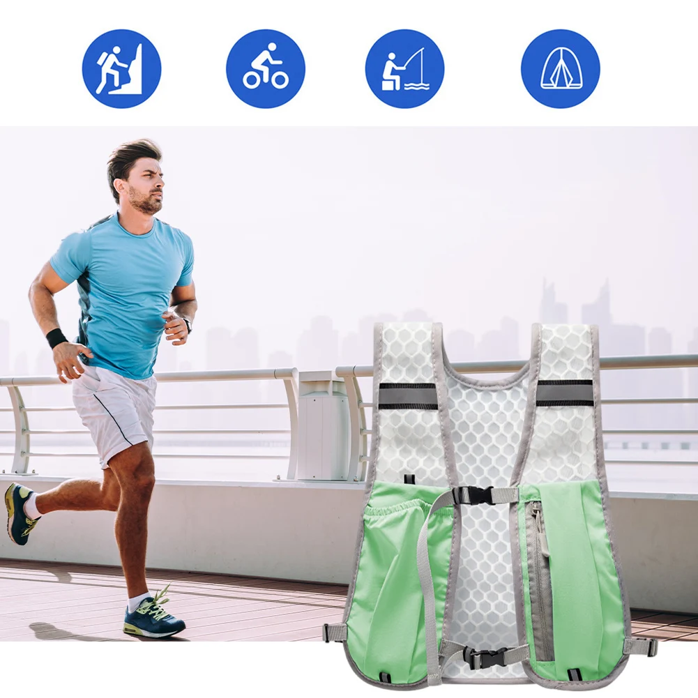 Waterproof Nylon Running Vest Bag for Cycling and Hiking