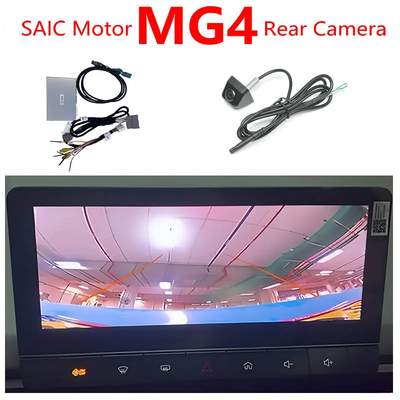 

Rear Camera For SAIC Motor MG4 MG MULAN Reverse Cam Decoder With Dynamic Guideline Backup Car Interface Box