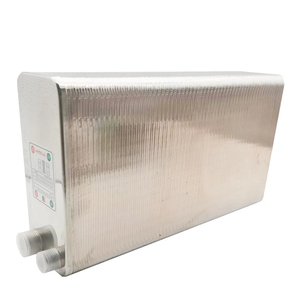 120 Plates stainless steel heat exchanger Brazed plate type water heater SUS304 3
