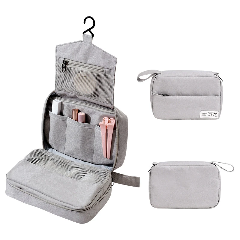 Portable Women Cosmetic Bags Travel Multifunctional Ladies Toiletry Storage Organize Makeup Bags Bathroom Hanging Wash Bag