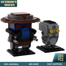 

MOC Cad Bane and Todo 360 Clone Couple Star Brickheadz Wars Mini Figures Building Blocks Set Bricks Toys Kid Child Birthday Gift