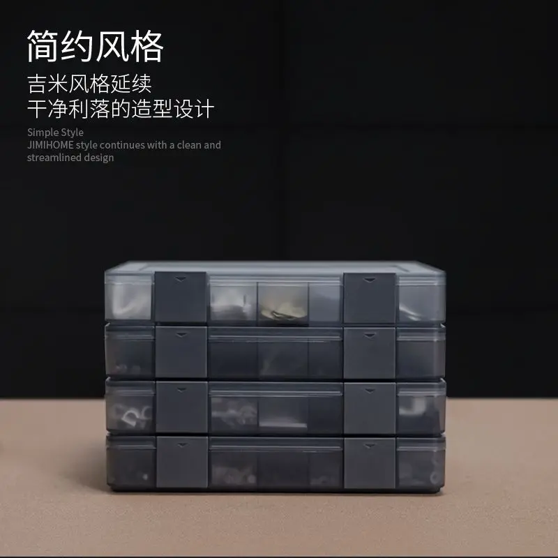 Jimmy Home Home Home Consumables Storage Box Multi layered Divided Screw Expansion Pipe Dry Wall Screw Hook Thread Sorter 5