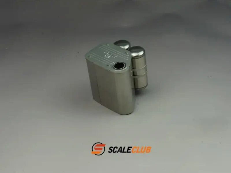 Scaleclub Modell 1/14 LKW Dump für JX F2000 Auspuff für Tamiya Lesu Rc Anhänger Kipper – Detail 4