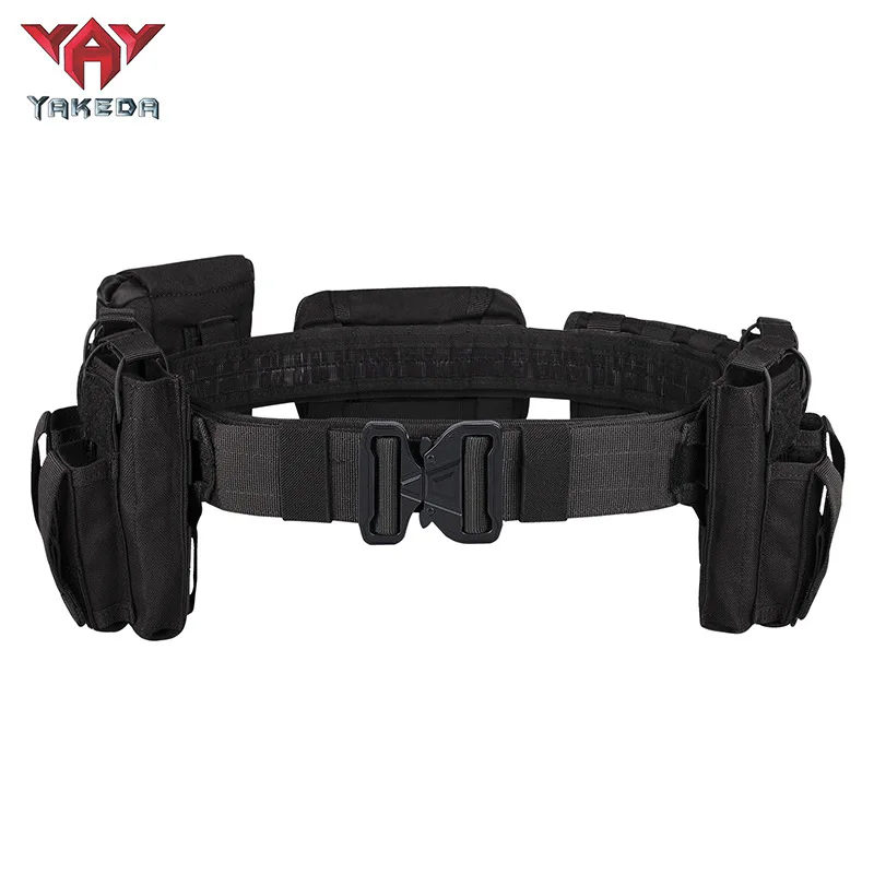YAKEDA Factory Inner Nylon Patrol Tactical Waist Utility Duty Belt