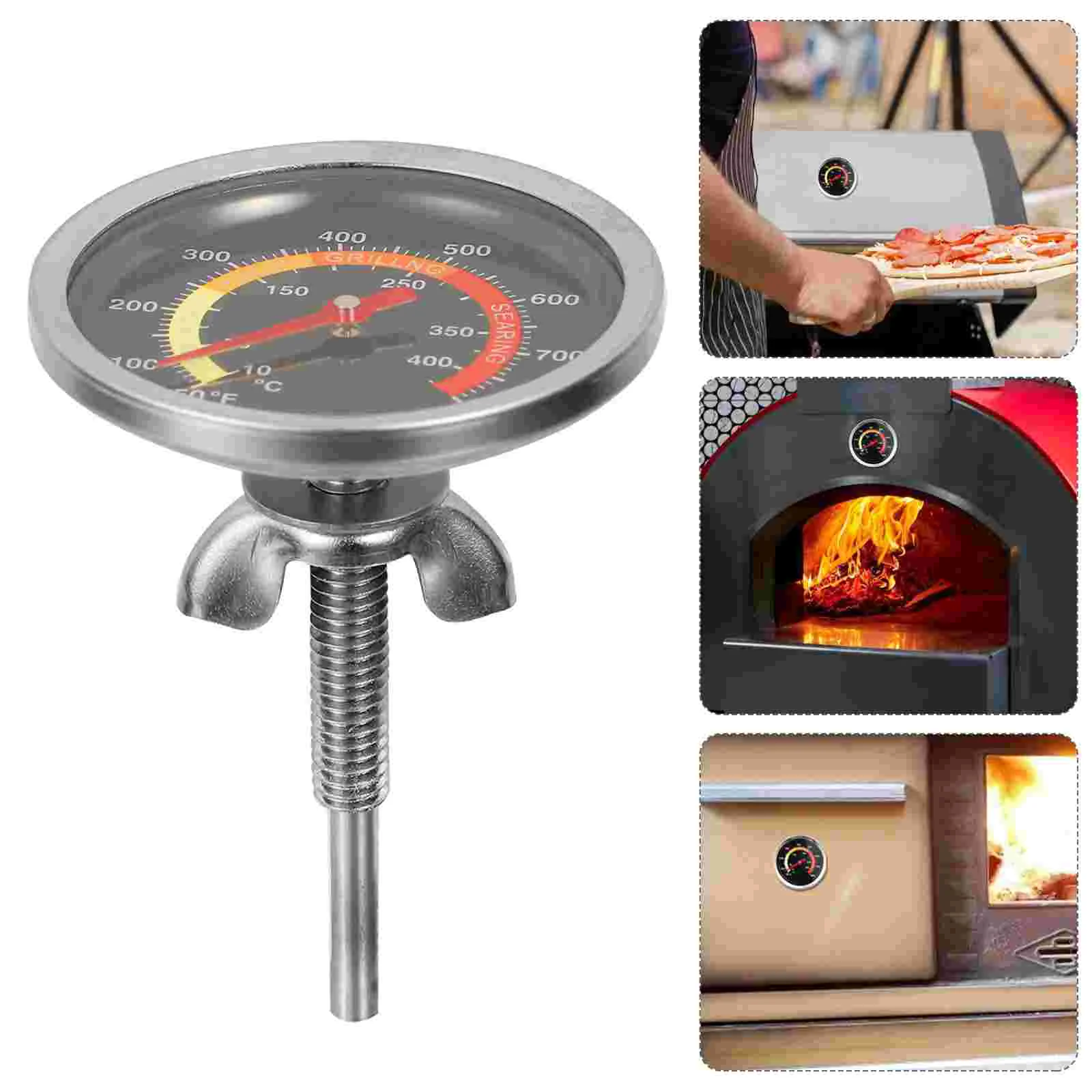 

0-400℃ Oven Thermometer Instant Read Household Kitchen Cooking Oven Thermometer for Cook Home Baking