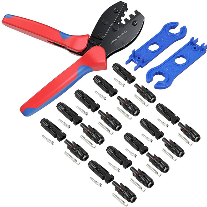 

Photovoltaic Crimping Pliers Photovoltaic Crimping Pliers Solar Connector Terminals Crimping Pliers Combination Package