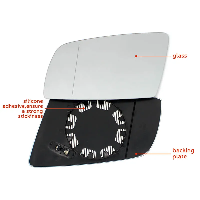 Espejo Retrovisor Lateral Derecho Para BMW Serie 5 Y 6 E60 E61 (2001-2010) - Calentado, Referencia OE 51167065082