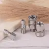 3/8 Inch Stainless Steel Quick Connector Pressure Washer Coupler Quick Connect Male and Female Quick Connector Thread  Fittings 4