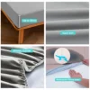 100% Waterproof Mattress Covers Protector Adjustable Non-slip Bed Fitted Sheet With Elastic Band for Queen King 90/120/160/200 4