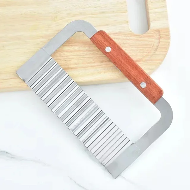 Stainless Steel Wave Knife 2