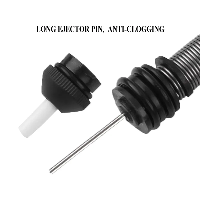 Aluminium Desoldering Vacuum Pump Solder Removal Tool Suction Tin Pen Desolder Hand Welding Tools desoldering suction pump desoldering pump desoldering tool electrothermal solder sucker