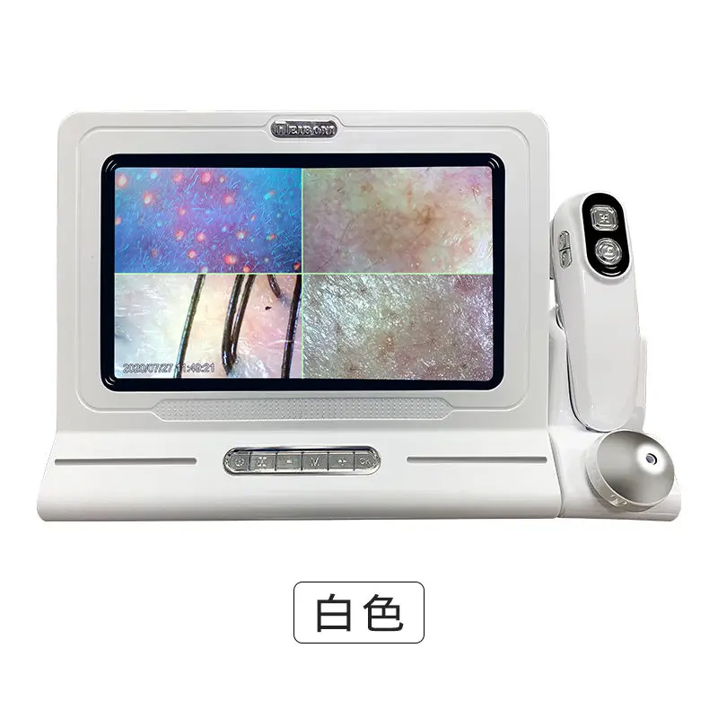 High Quality HD Portable Scalp Scanner Detector 3D Hair Analyzer Machine for Face and Skin Analysis Home Use Supports IT Plug