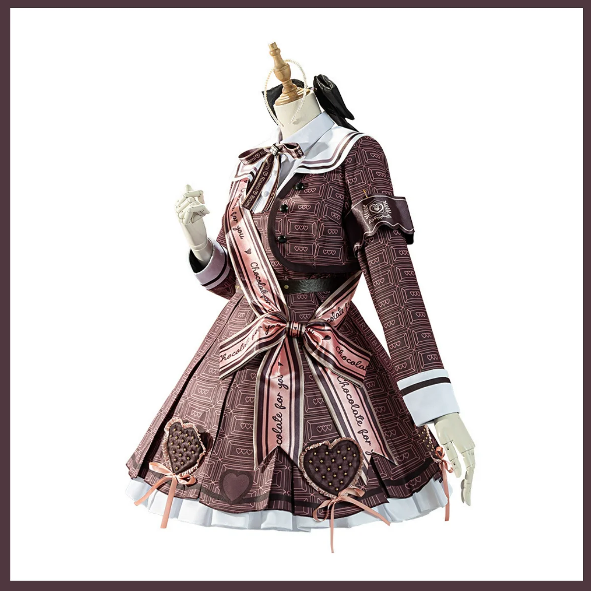 THE IDOLM@STER Himesaki Rinami School Uniform Cosplay Costume for Women